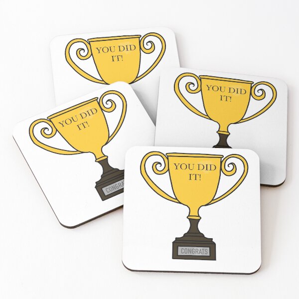 Item preview, You Did It Trophy designed and sold by blejsart.
