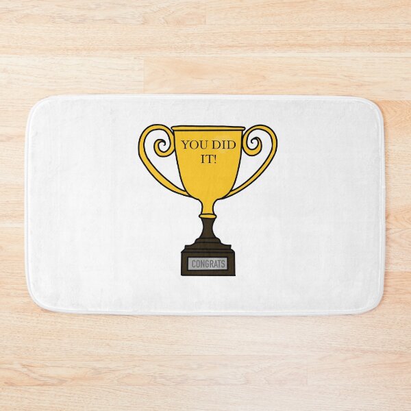 Item preview, You Did It Trophy designed and sold by blejsart.