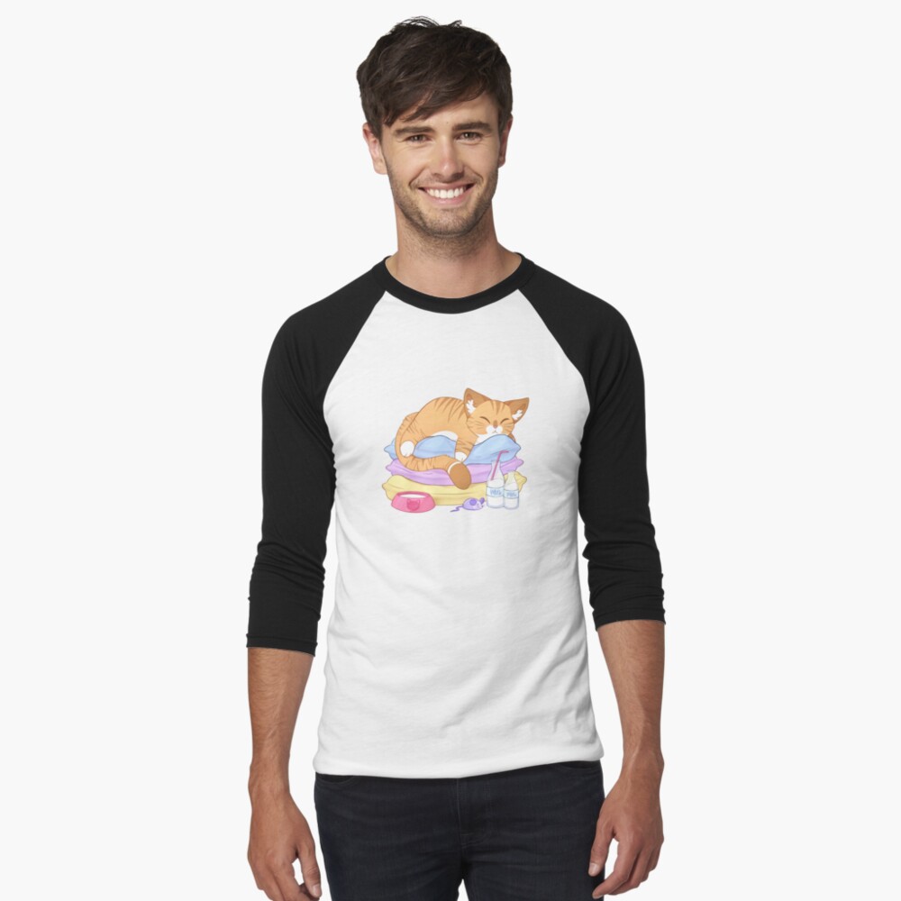 Artikel-Vorschau von Baseballshirt mit 3/4-Arm, designt und verkauft von averiillustrate.