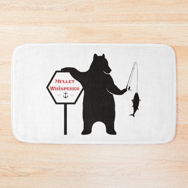Item preview, Mullet Whisperer Funny Fishing Gift for dad Premium T-Shirt designed and sold by lhousshop.