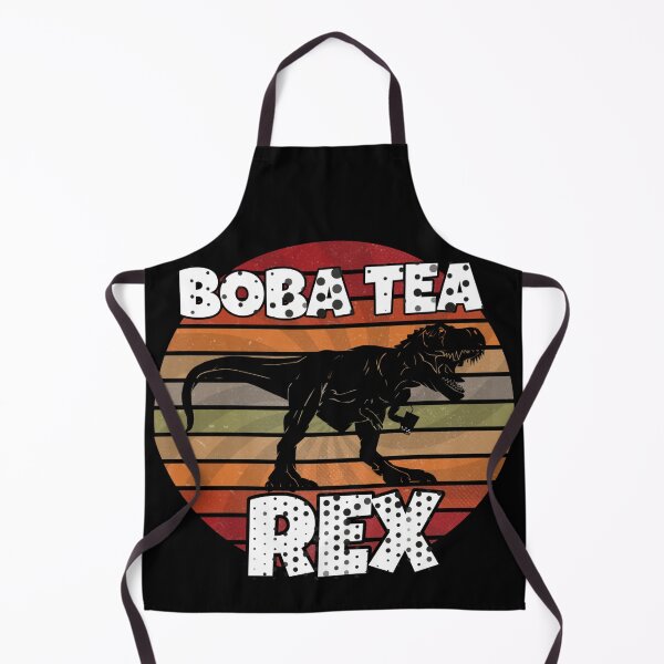 Item preview,  Boba Tea Rex Dino Boba Funny Tyrannosaurus Dinosaur Retro Vintage designed and sold by Gordon Nelson.