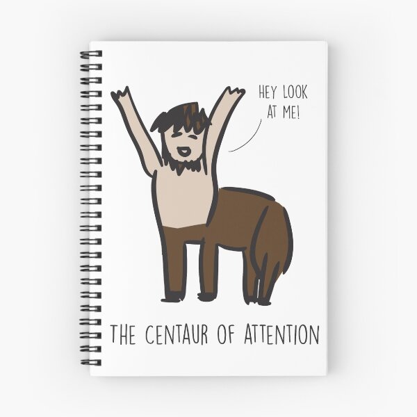 Item preview, Centaur of Attention  designed and sold by TheQuirkyFace.