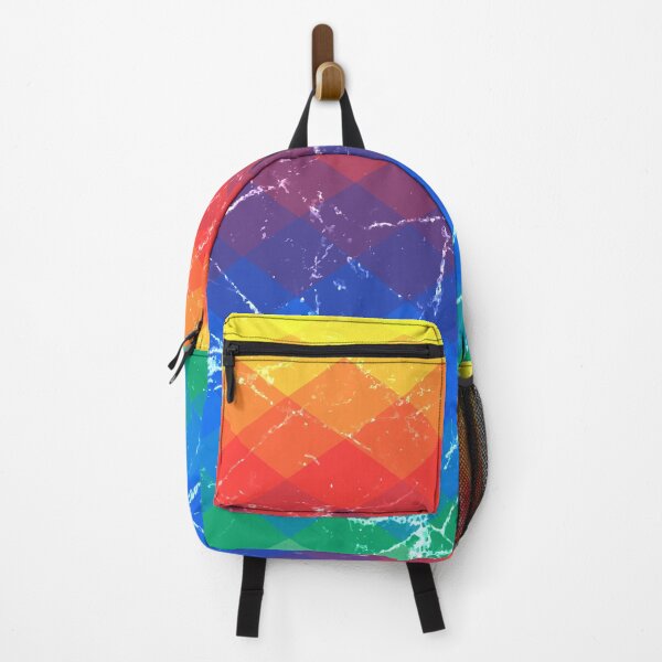 Item preview, Grunge rainbow rhombus designed and sold by AlexGolyakov.