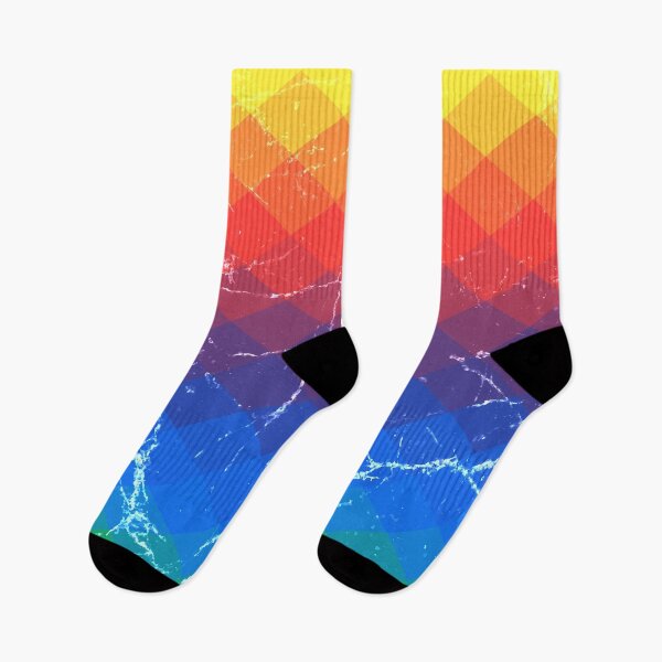 Item preview, Grunge rainbow rhombus designed and sold by AlexGolyakov.