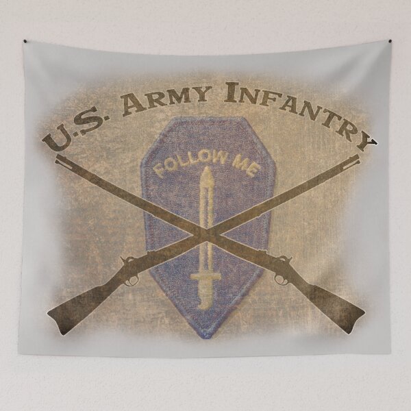 Item preview, U.S. Infantry - I am the Infantry!  FOLLOW ME! designed and sold by Buckwhite.