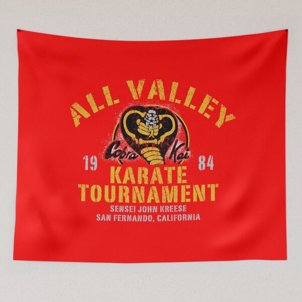 Item preview, All Valley Karate Tournament Cobra Kai designed and sold by Alema Art.