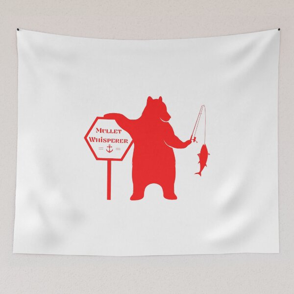 Item preview, Mullet Whisperer Funny Fishing Gift  T-Shirt designed and sold by lhousshop.