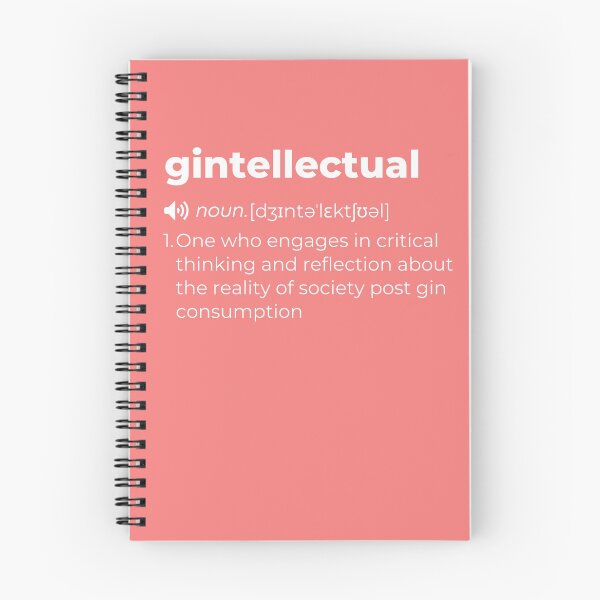 Item preview, Funny Gintellectual Definition - Intellectual Definition designed and sold by WonderWear.