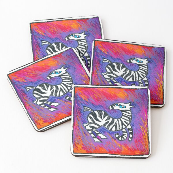 Item preview, Zebra in the square designed and sold by ATELIER-MIX.