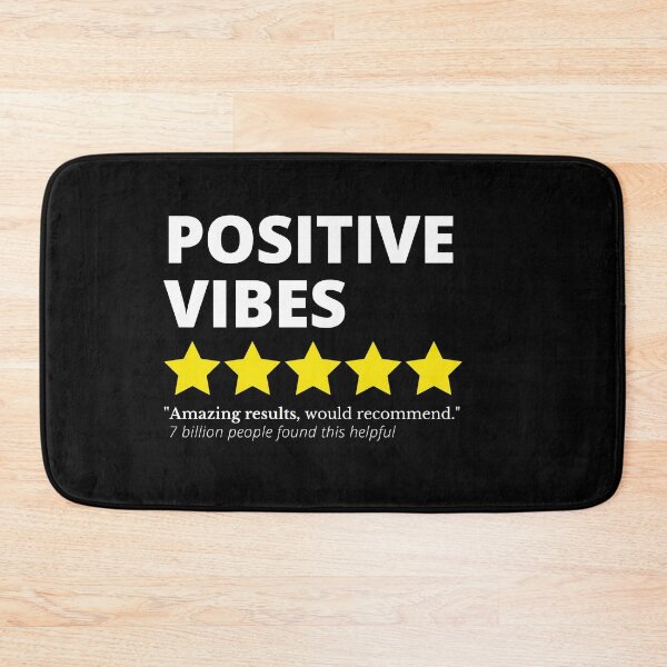 Item preview, Positive Vibes | Review  designed and sold by RonVivero.