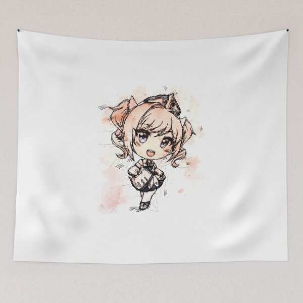 Item preview, Barbara - Chibi - Genshin Impact - Watercolor Sketch designed and sold by Visionyst.