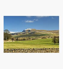 Ingleborough Photographic Print