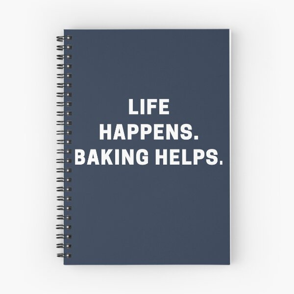 Item preview, Life Happens. Baking Helps. designed and sold by Shujii.