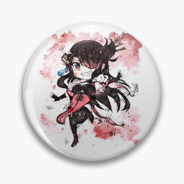 Item preview, Beidou - Chibi - Genshin Impact - Watercolor Sketch designed and sold by Visionyst.