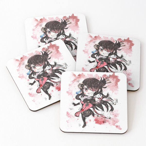 Item preview, Beidou - Chibi - Genshin Impact - Watercolor Sketch designed and sold by Visionyst.