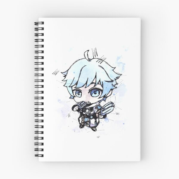 Item preview, Chongyun - Chibi - Genshin Impact - Watercolor Sketch designed and sold by Visionyst.