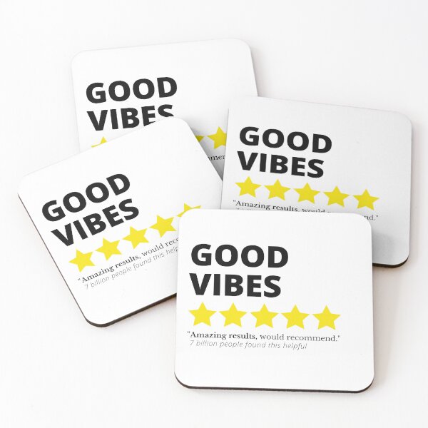 Item preview, Good Vibes | Review  designed and sold by RonVivero.