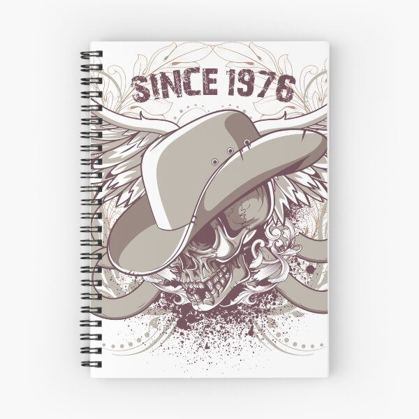 Item preview, KRW Vintage Cowboy Skull designed and sold by KRW-Designs.
