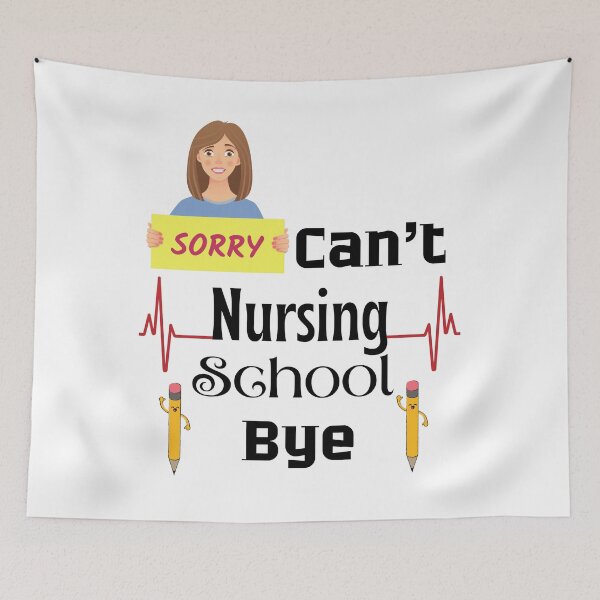 Item preview, sorry Can't Nursing School Bye,future nurse gift funny nurse designed and sold by piskwi.