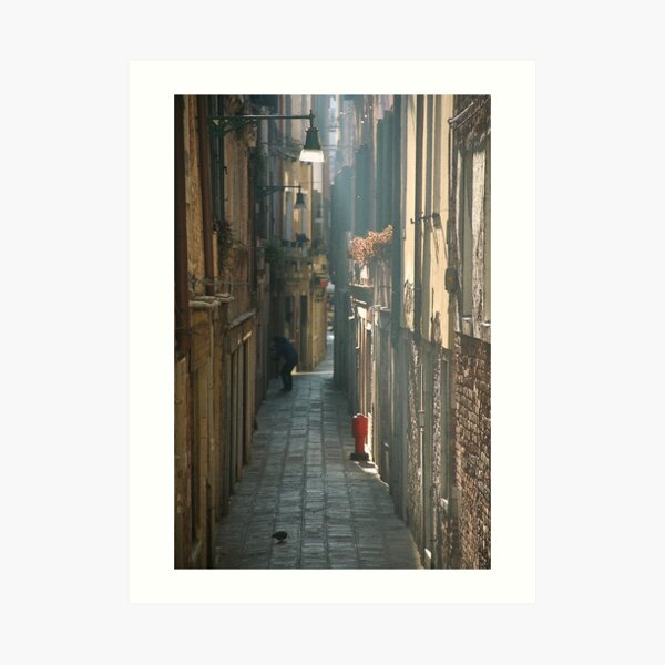 " La calle " - Venice Art Print