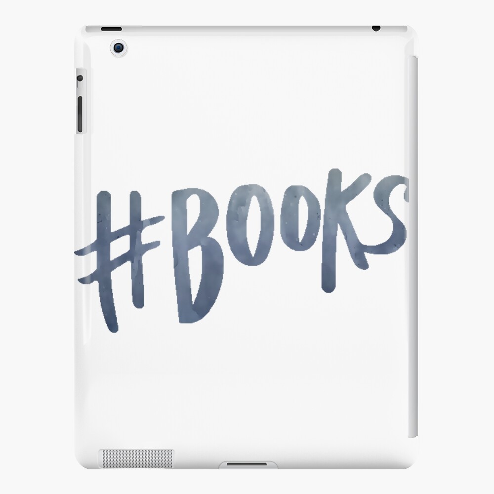 Books Watercolor Typography Tumblr Trendy Ipad Case Skin By