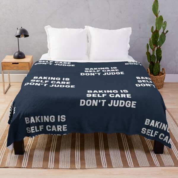 Item preview, Baking is Self Care Don't Judge designed and sold by Shujii.