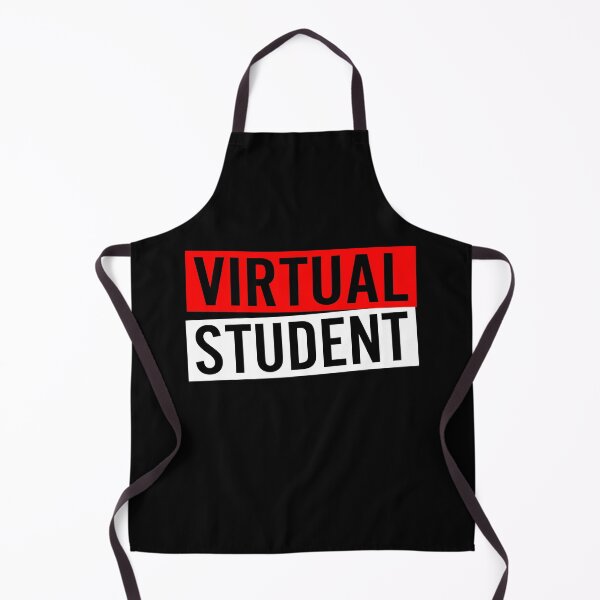 Item preview, Virtual Student Classic Sticker And Shirt Design designed and sold by Glike.