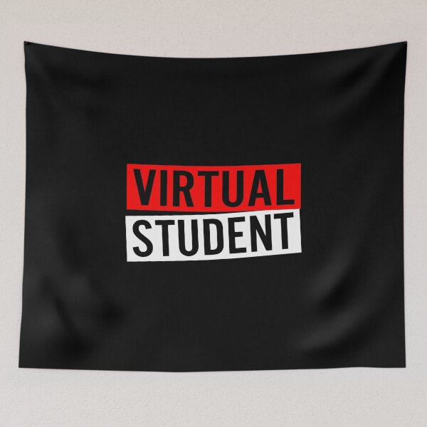 Item preview, Virtual Student Classic Sticker And Shirt Design designed and sold by Glike.