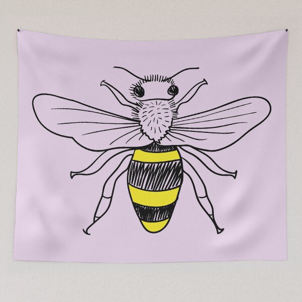 Item preview, Vector hand drawn doodle isolated bee / insect designed and sold by Familyshmot.