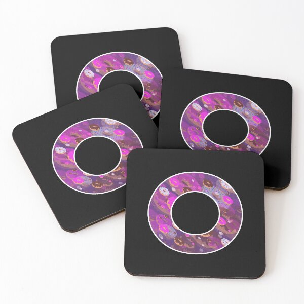 Item preview, Letter O - Sweet Donut Pattern Monogram Art designed and sold by dylanxh.