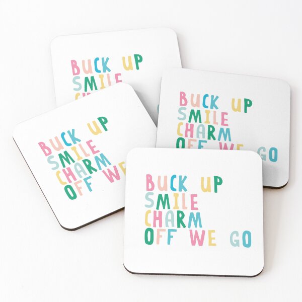 Item preview, Buck Up Smile Charm Off We Go designed and sold by holbytv.