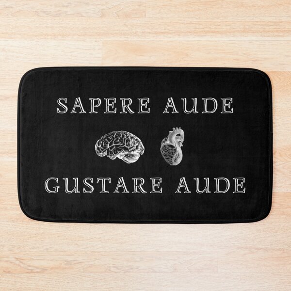 Item preview, Dare to know & experience/enjoy "Sapere Aude" [WhiteVersion] designed and sold by MinaMonsterMash.