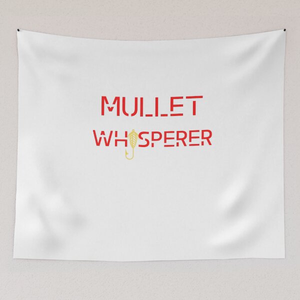 Item preview, Mullet Whisperer Funny Fishing Gift for dad T-Shirt designed and sold by lhousshop.