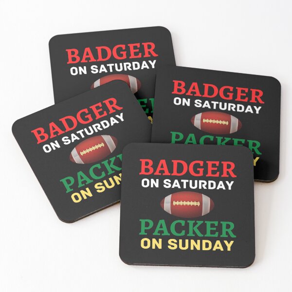 Item preview, Badger Saturday Packer Sunday designed and sold by WoodburyLake.