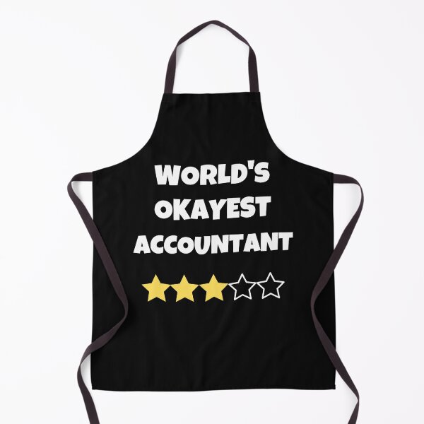 Item preview, Funny World's Okayest Accountant Gag Gift for CPA and Accountants designed and sold by FazCreations.