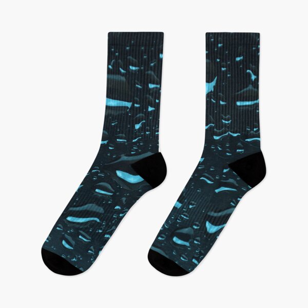 Item preview, Abstract Blue Water Drops Aesthetic Pattern designed and sold by Mustard Prophet.