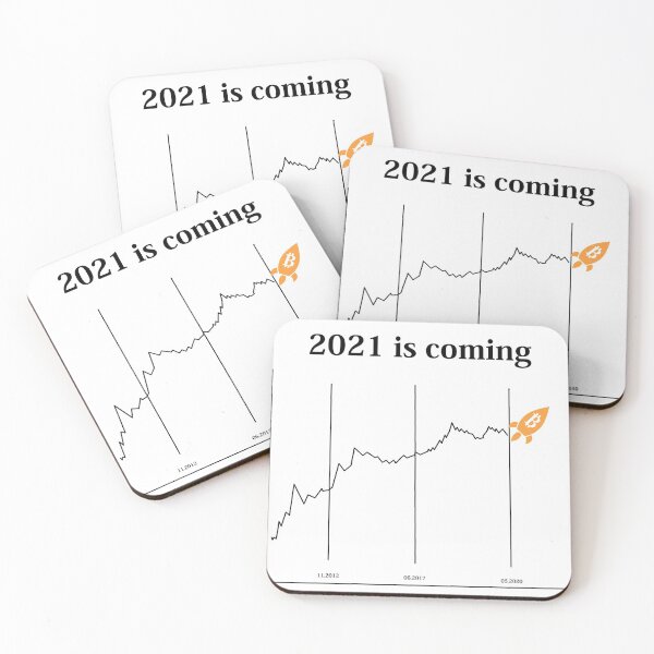 Item preview, BTC chart 2021 rockets tshirt designed and sold by katastrophicus.