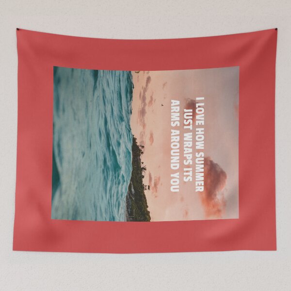 Item preview, Blue Ocean Waves! Summer Sunset Vibes! designed and sold by LofLi-.