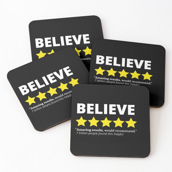Item preview, Believe | Positive & Inspirational Message designed and sold by RonVivero.