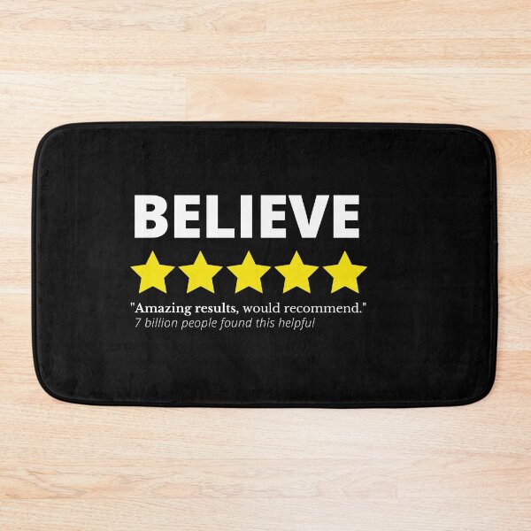 Item preview, Believe | Positive & Inspirational Message designed and sold by RonVivero.