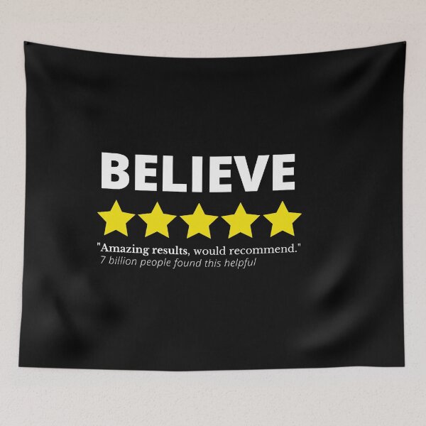 Item preview, Believe | Positive & Inspirational Message designed and sold by RonVivero.