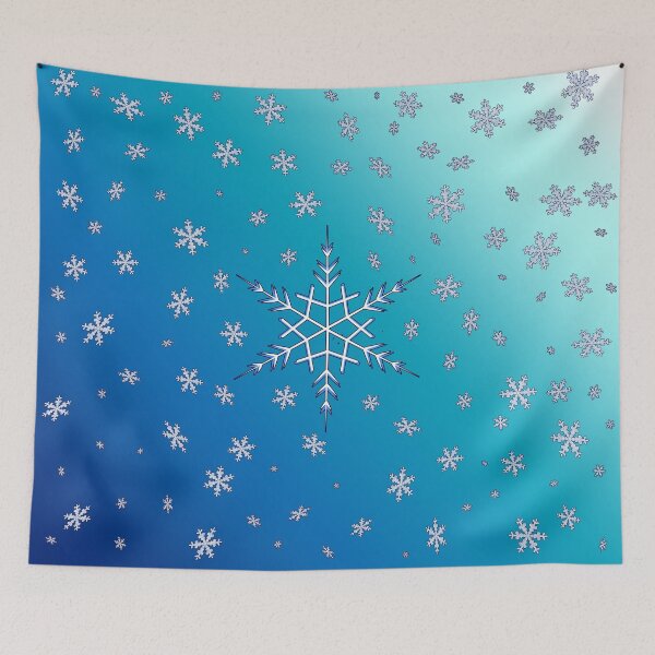 Item preview, Snowflakes Version 3 designed and sold by foxandtigersden.