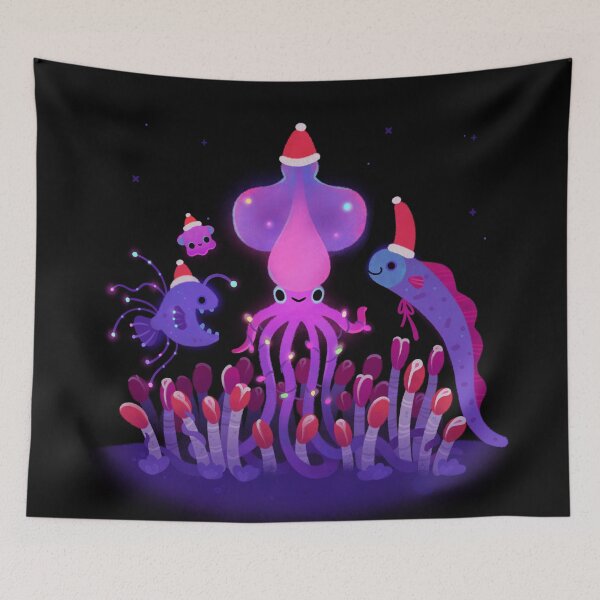 Item preview, Christmas in the deep sea designed and sold by pikaole.