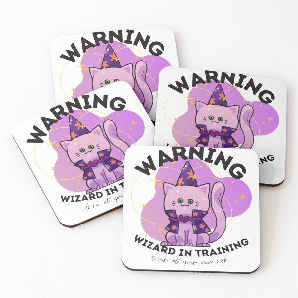 Item preview, Jaun the Small Magical Latino Cat drink at your own risk, Monster Camp designed and sold by dontdoellisd.