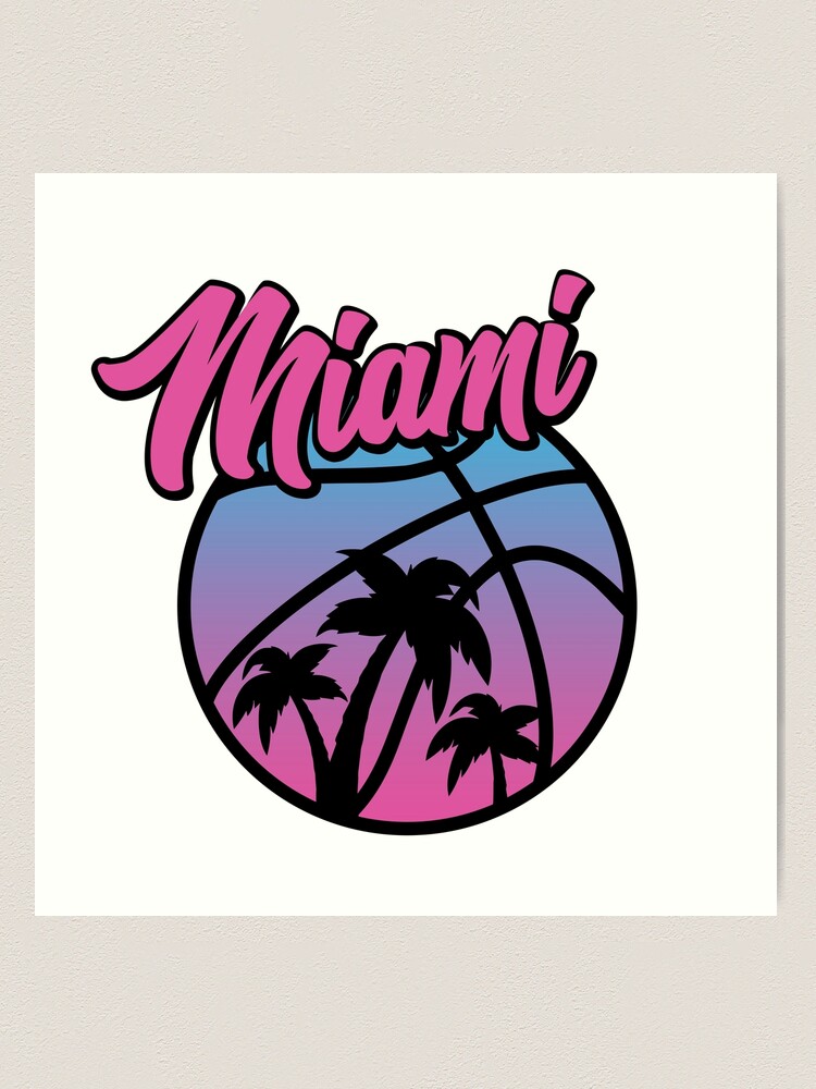 Miami Vice - Miami Heat T-Shirt by Brand A - Fine Art America