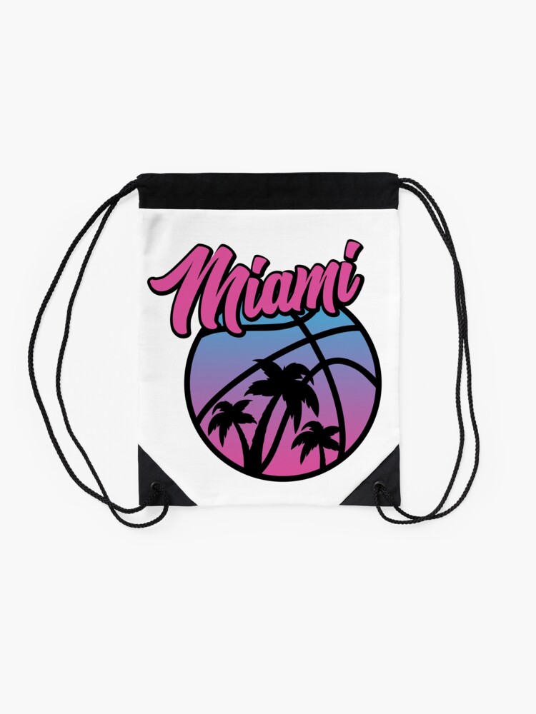 NBA Miami Heat 9 Drawstring Bag