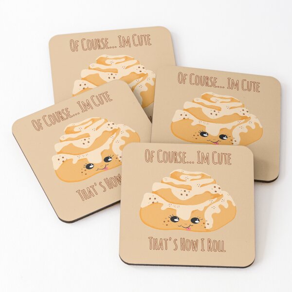 Item preview, CINNAMON ROLL PUNS _THAT'S HOW I ROLL designed and sold by GeiekSheiek.