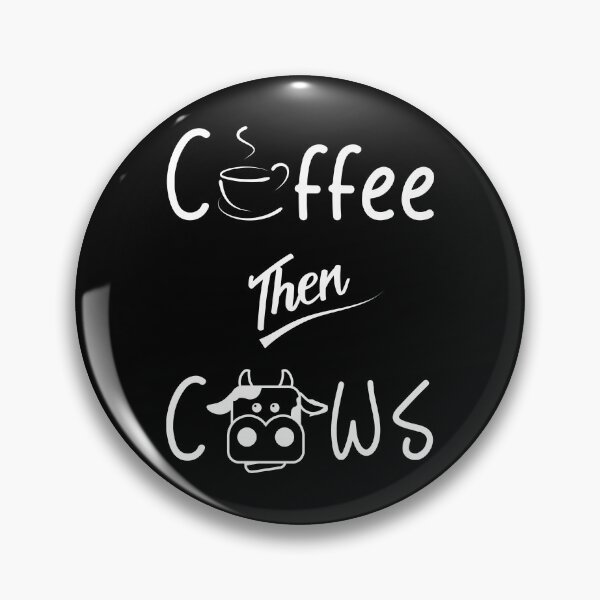 Item preview, Coffee then Cows - Cute Cow designed and sold by pannolinno.