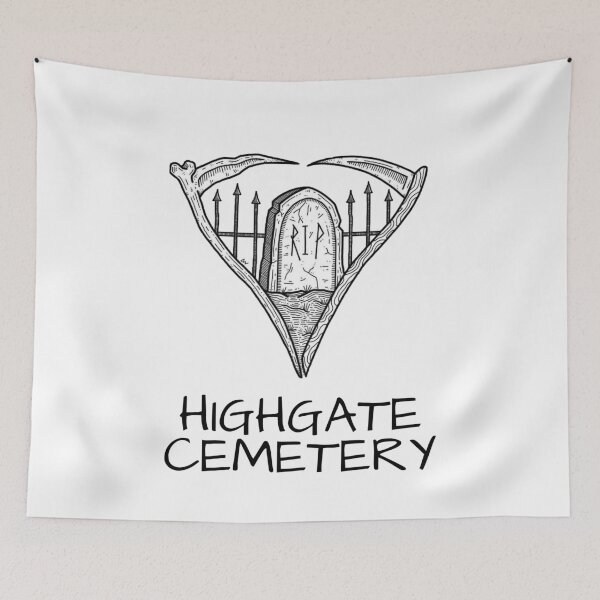 Item preview, Highgate Cemetery V 5 designed and sold by Trendency ~.