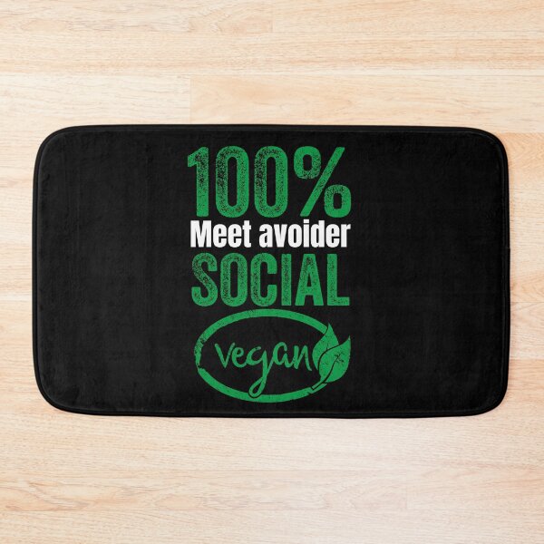 Item preview, 100% meet avoider ,social vegan designed and sold by FurioInc.